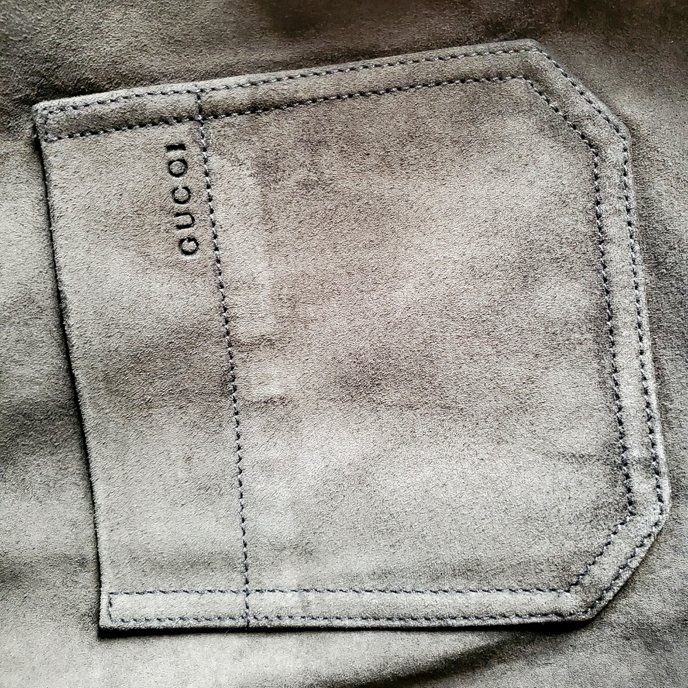 Gucci Suede Leather Shorts